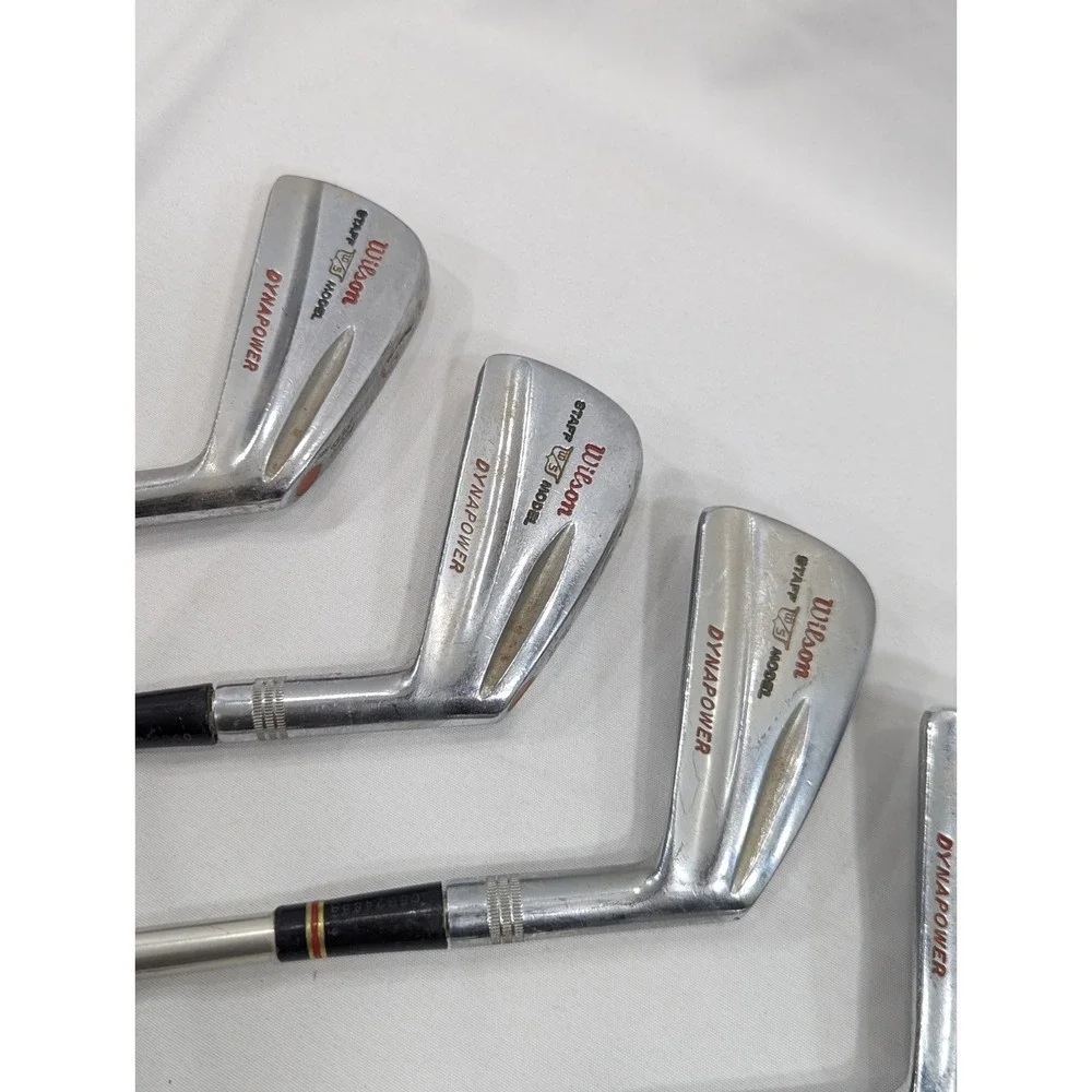 Wilson Staff Model Dynapower Fluid Feel Iron Set 2,3,4,5,‎ 7,9 Aluminum Shafts
